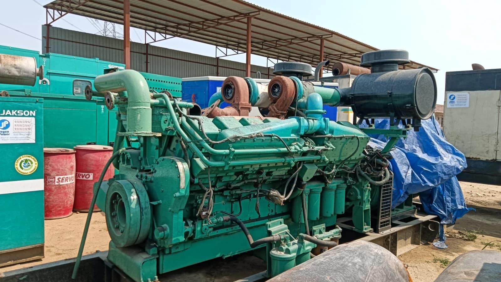 Expert On-site — Engineers generator on rent from Jayco Power